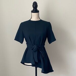 Zara Elegant Dark Green Women's Top